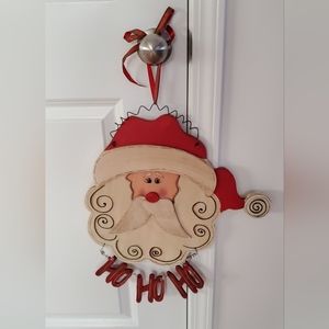 Santa Hanging Plaque
